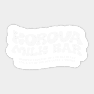 Korova Milk Bar Sticker